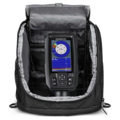 Garmin Striker Plus 4, Portable Ice Fishing Kit W/ Dual Beam