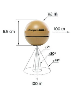 Deeper Smart Sonar Chirp+ 2 10 Deeper Smart Sonar Chirp+ 2 -Kalastusvälineet 129642NO 5