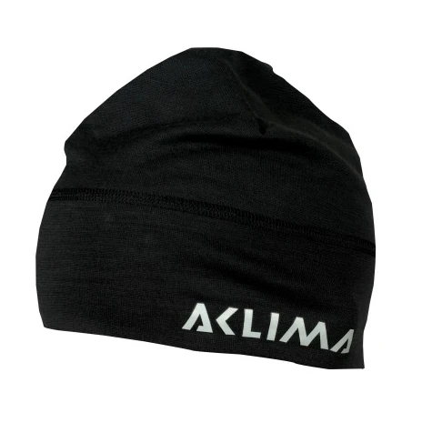 Aclima Lightwool Beanie Unisex Jet Black 1 Aclima Lightwool Beanie Unisex Jet Black