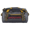 Patagonia Black Hole Duffel 40L Smolder Blue W/Buckwheat Gold
