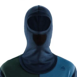 Aclima WarmWool Hoodsweater W/zip M's Navy Blazer/Green Gables/Coastal Fjord -Kalastusvälineet 90 107465r 3